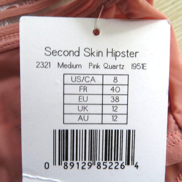 New Le Mystere Second Skin Hipster Panties Medium Pink Quartz - Picture 5 of 7